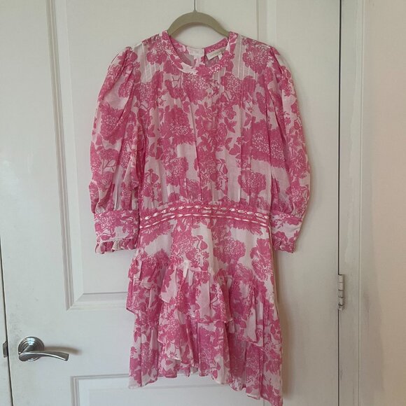 LoveShackFancy Pink Lorelei Dress sz 2 - Picture 3 of 8